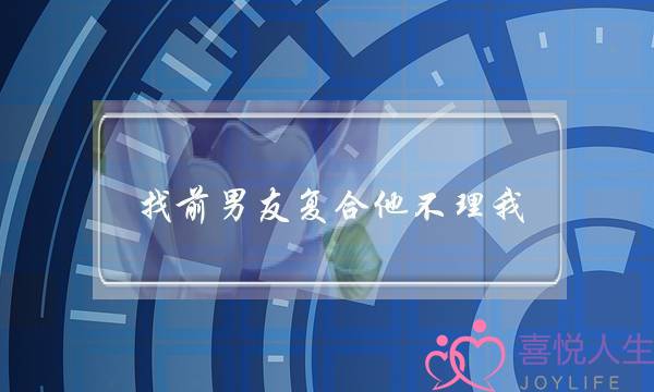 找前男同伙复开他没有理我(找前男同伙复开他正在思索)